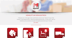 Desktop Screenshot of m-express.be